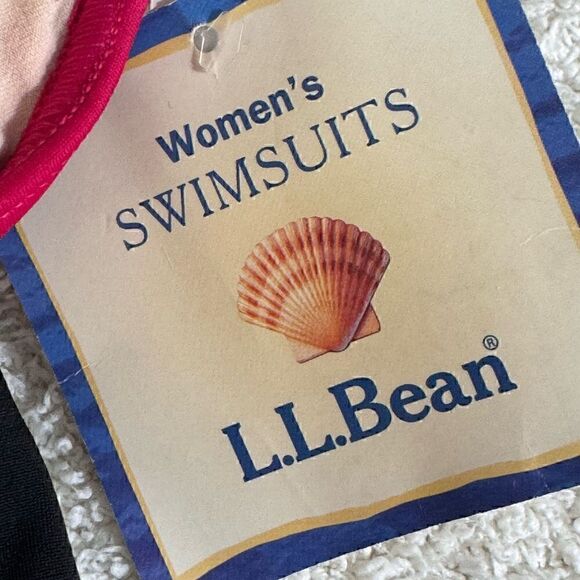 Vintage L.L. Bean swimsuit Womens Size 18 Regular shaping One piece Dead stock - Picture 10 of 10